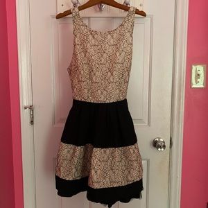 Black Lace Cinderella Dress